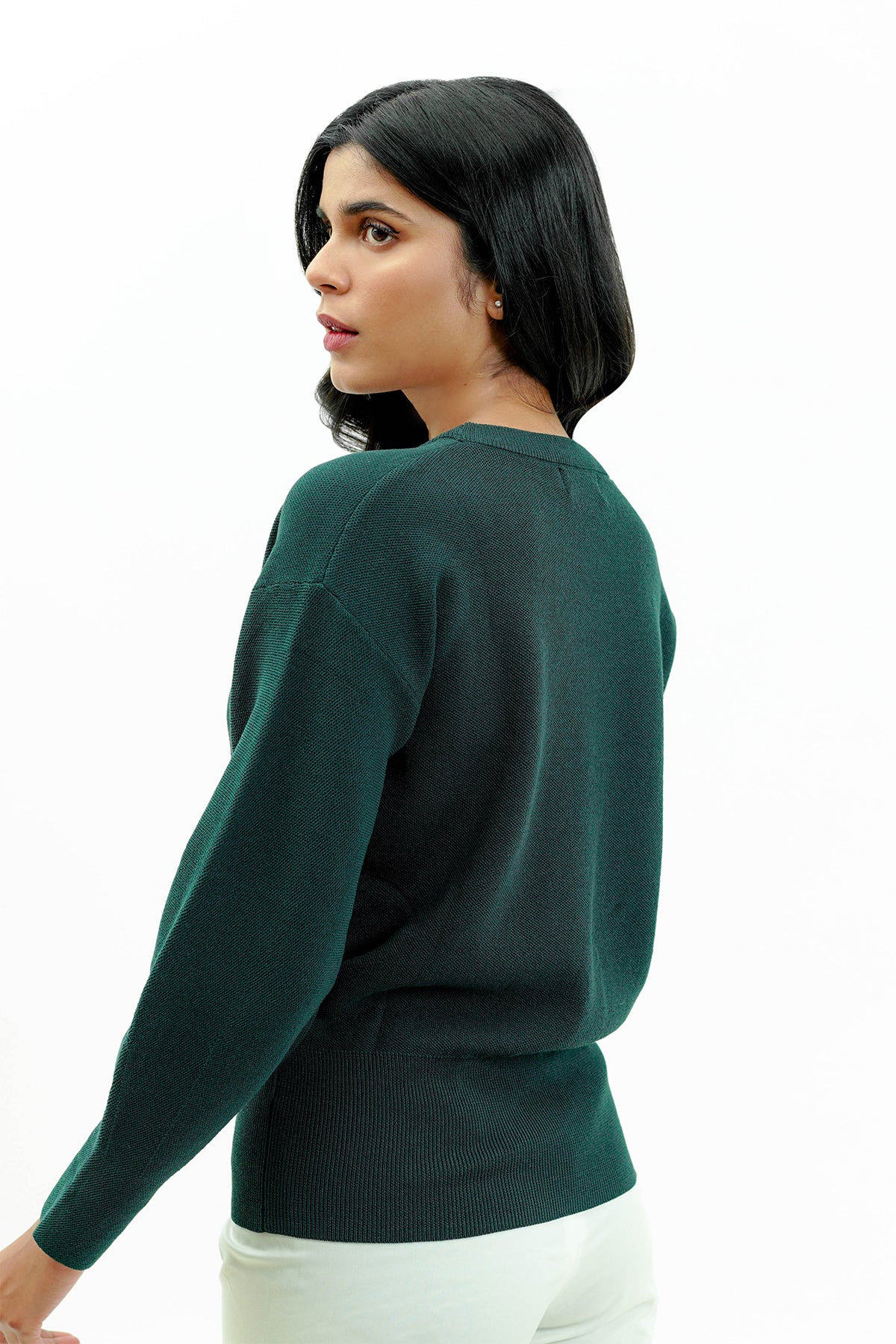 Aiko Sweater - Dark Green
