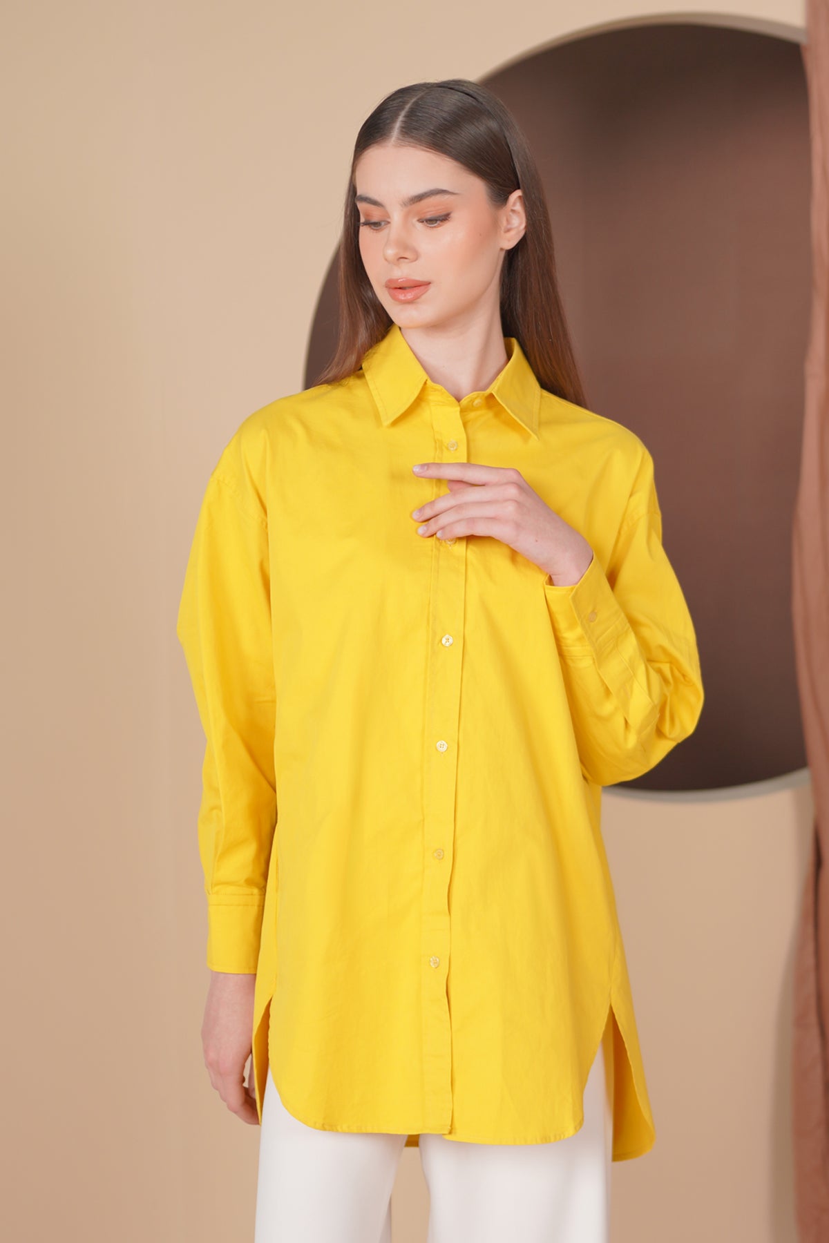 Riana Shirt - Yellow