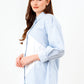 Elise Shirt - Blue/White