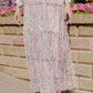 Into the Garden Tiered Skirt - Pink
