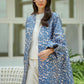 Cera Long Outer - Blue
