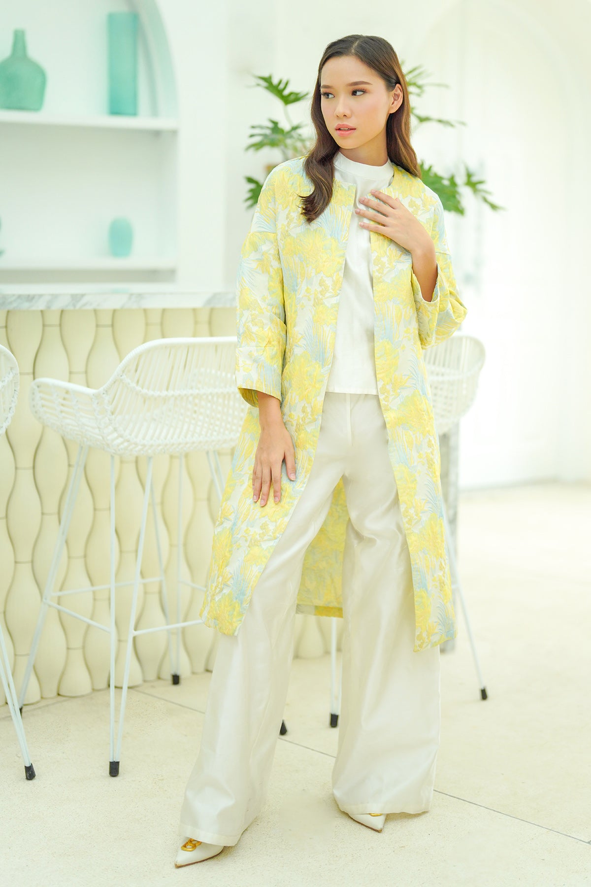 Siera Long Outer - Yellow