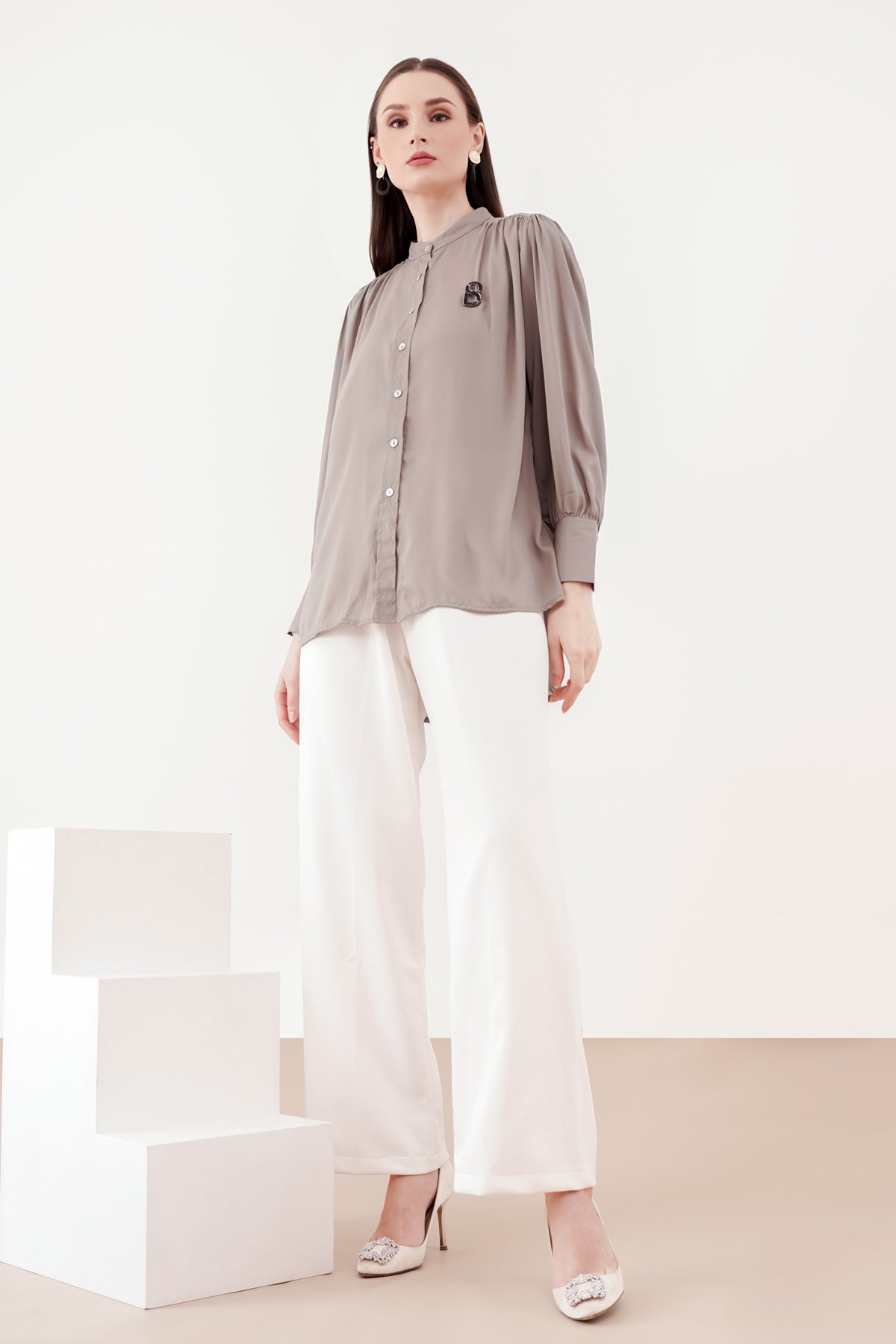 Aida Shirt - Grey