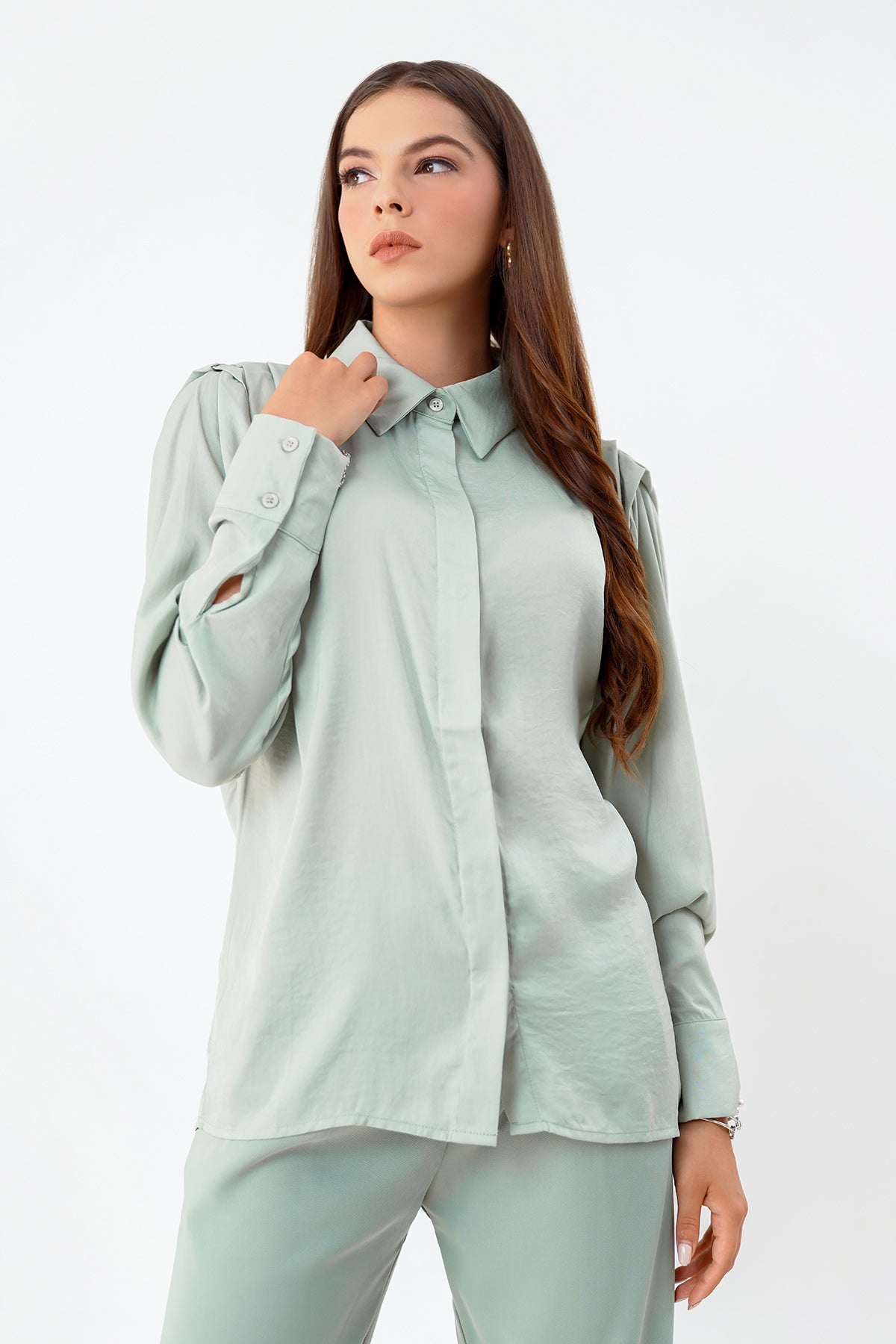 Sofia Shirt - Mint