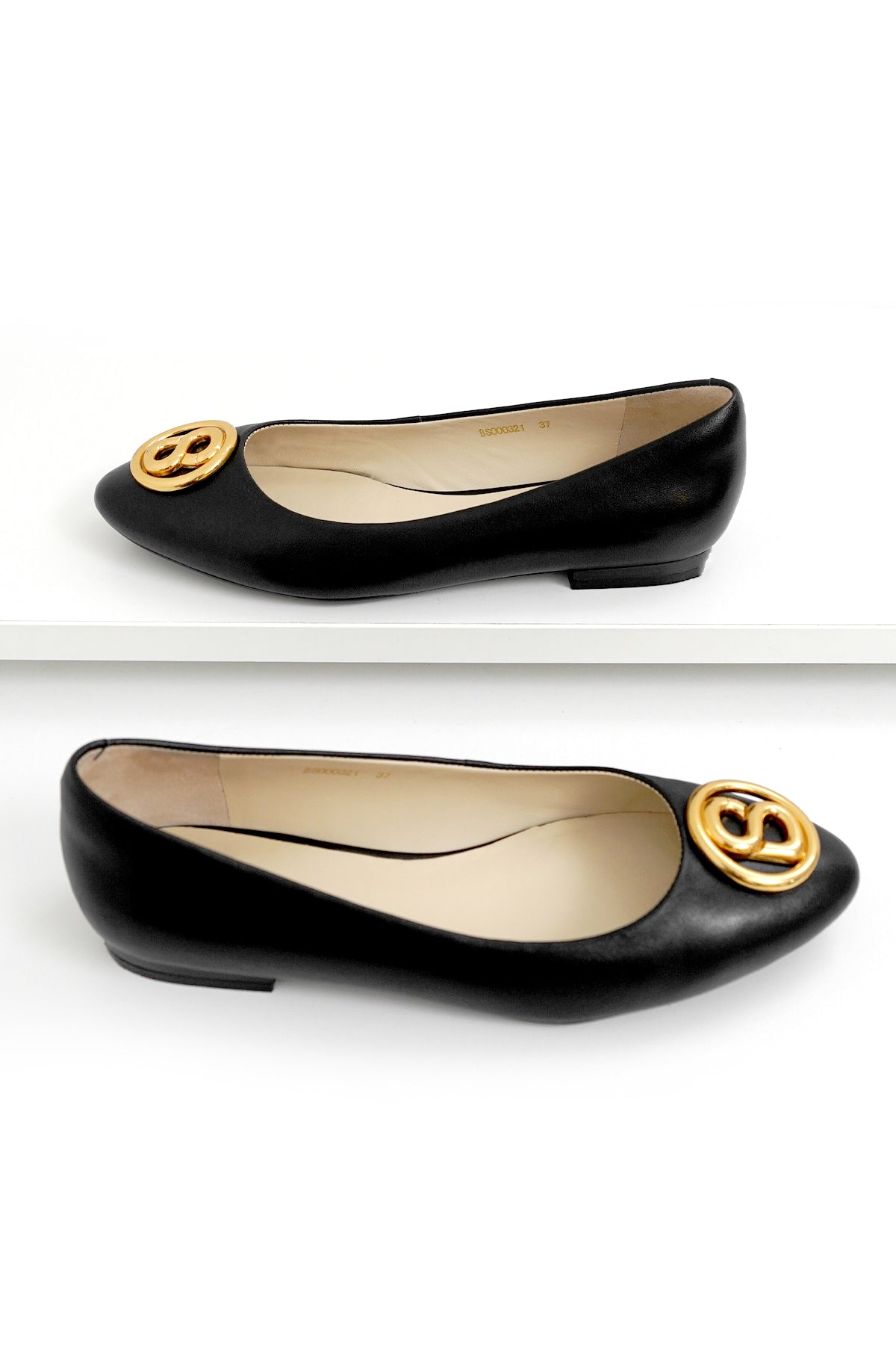 Elan Shoes - Black – Buttonscarves