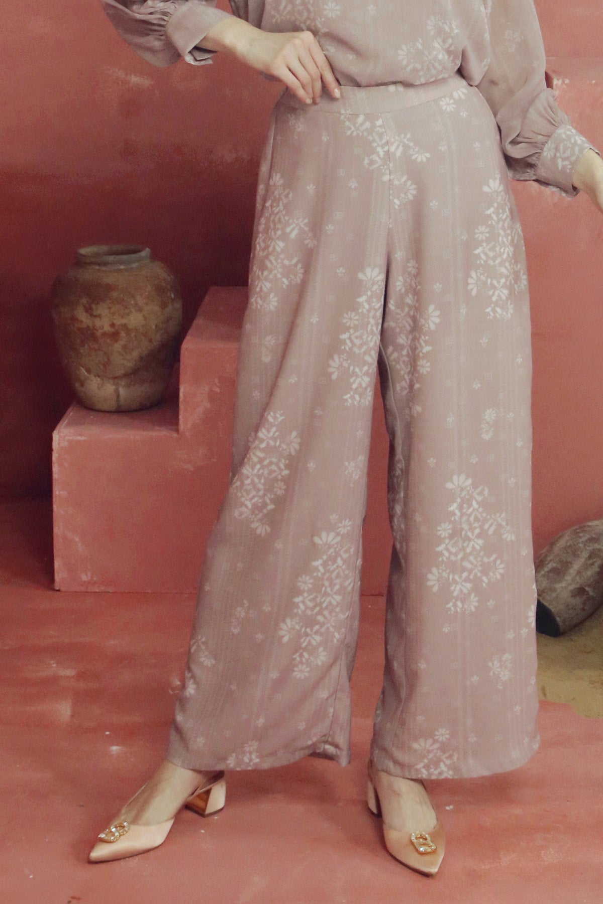 Khanum Pants - Dusty Pink