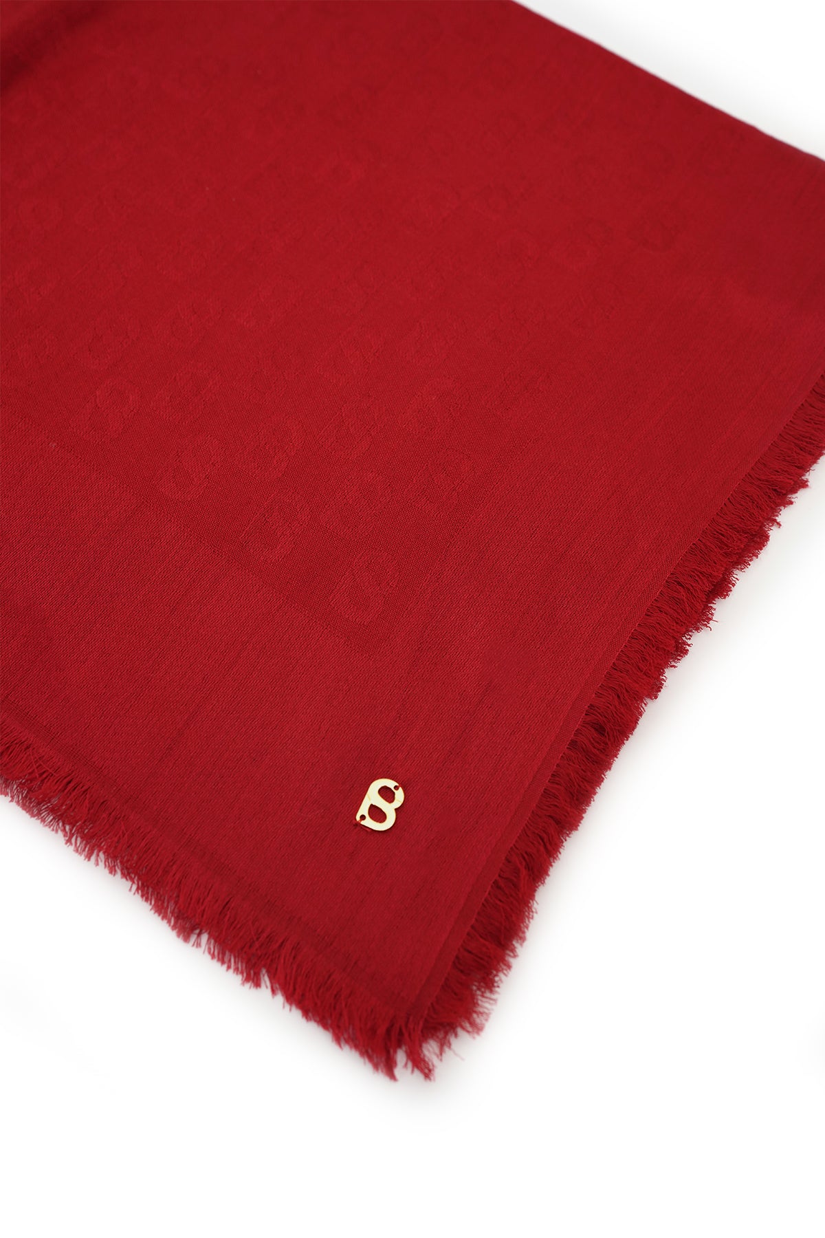 Lavish Monogram Wool - Rouge
