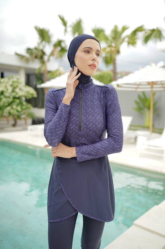 Burkini Swimsuit Hijab - Muslim Swimwear - Buttonscarves Sport