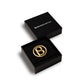 Round Signature Everyday Brooch - Matte Gold