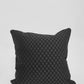 Signature Jacquard Cushion Cover 50cm - Black