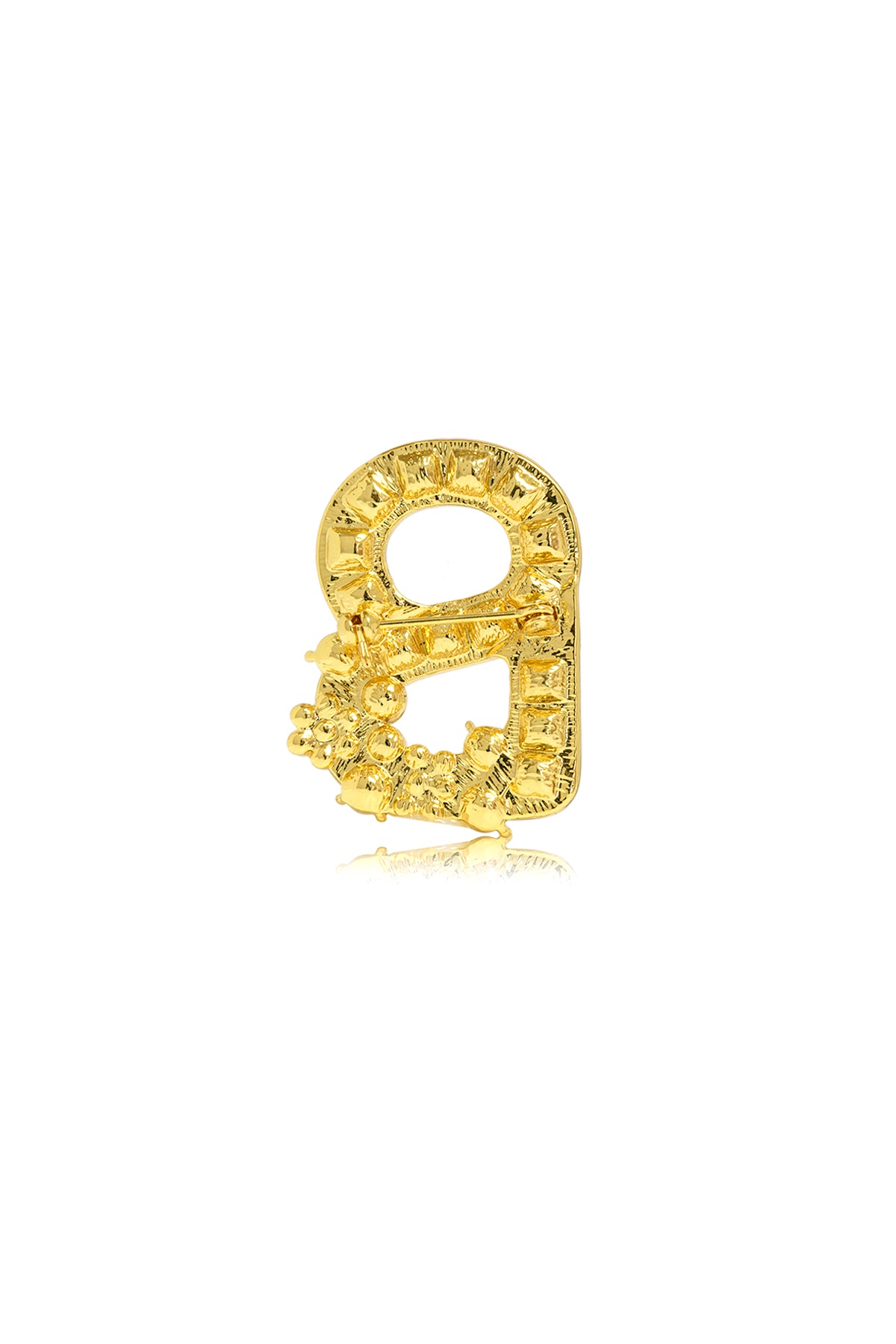 The Alphabet Brooch B - Gold