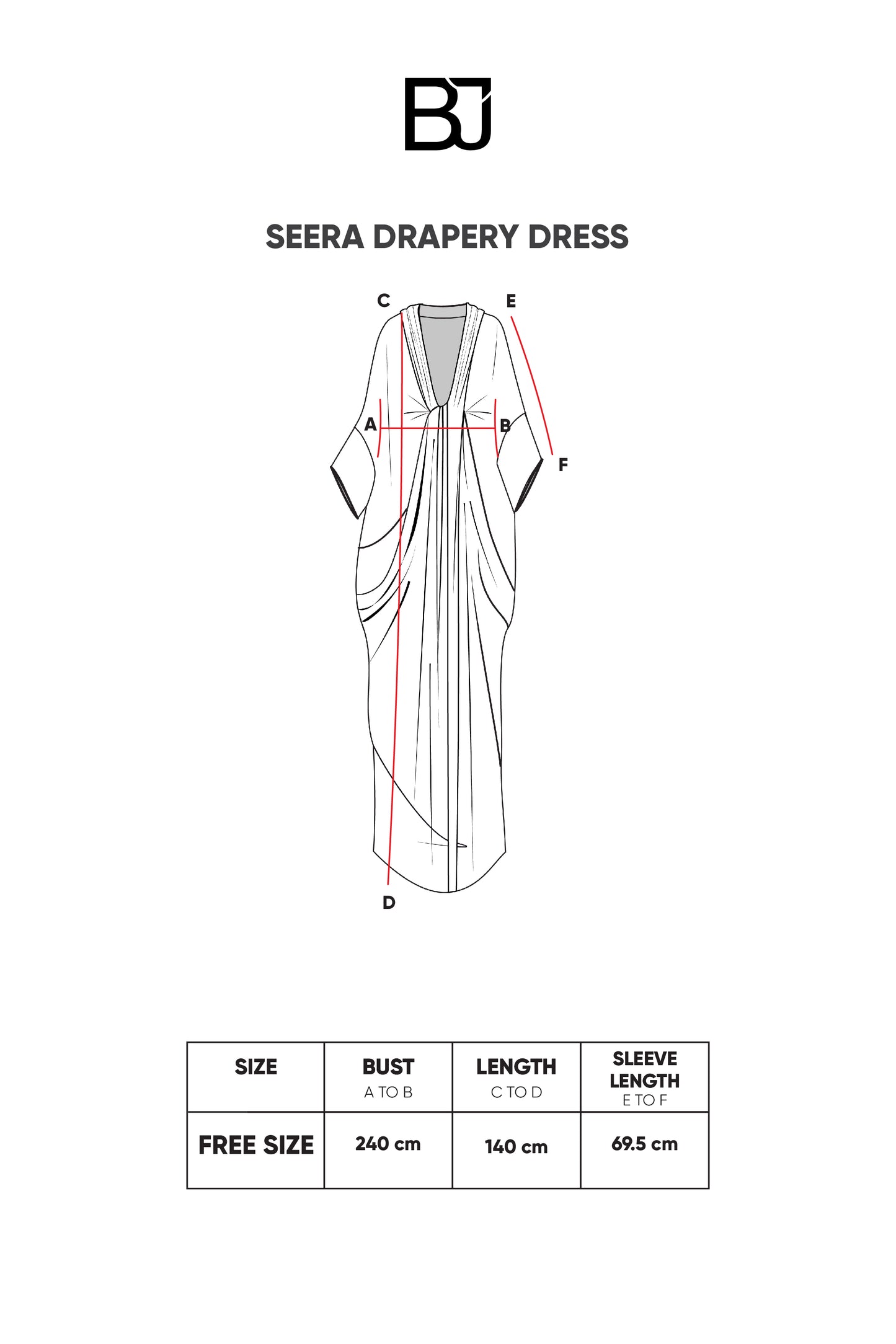 Seera Drapery Dress - Beige
