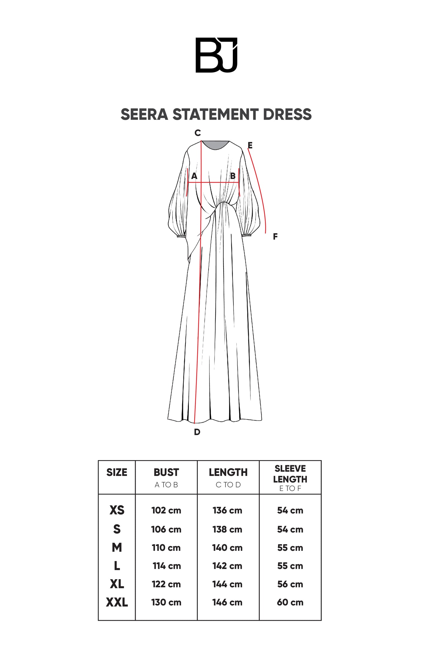 Seera Statement Dress - Fuschia
