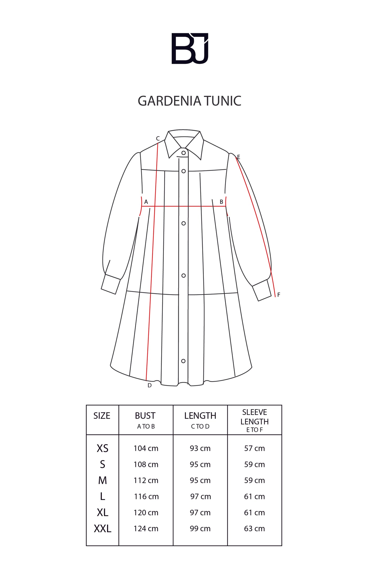 Gardenia Tunic