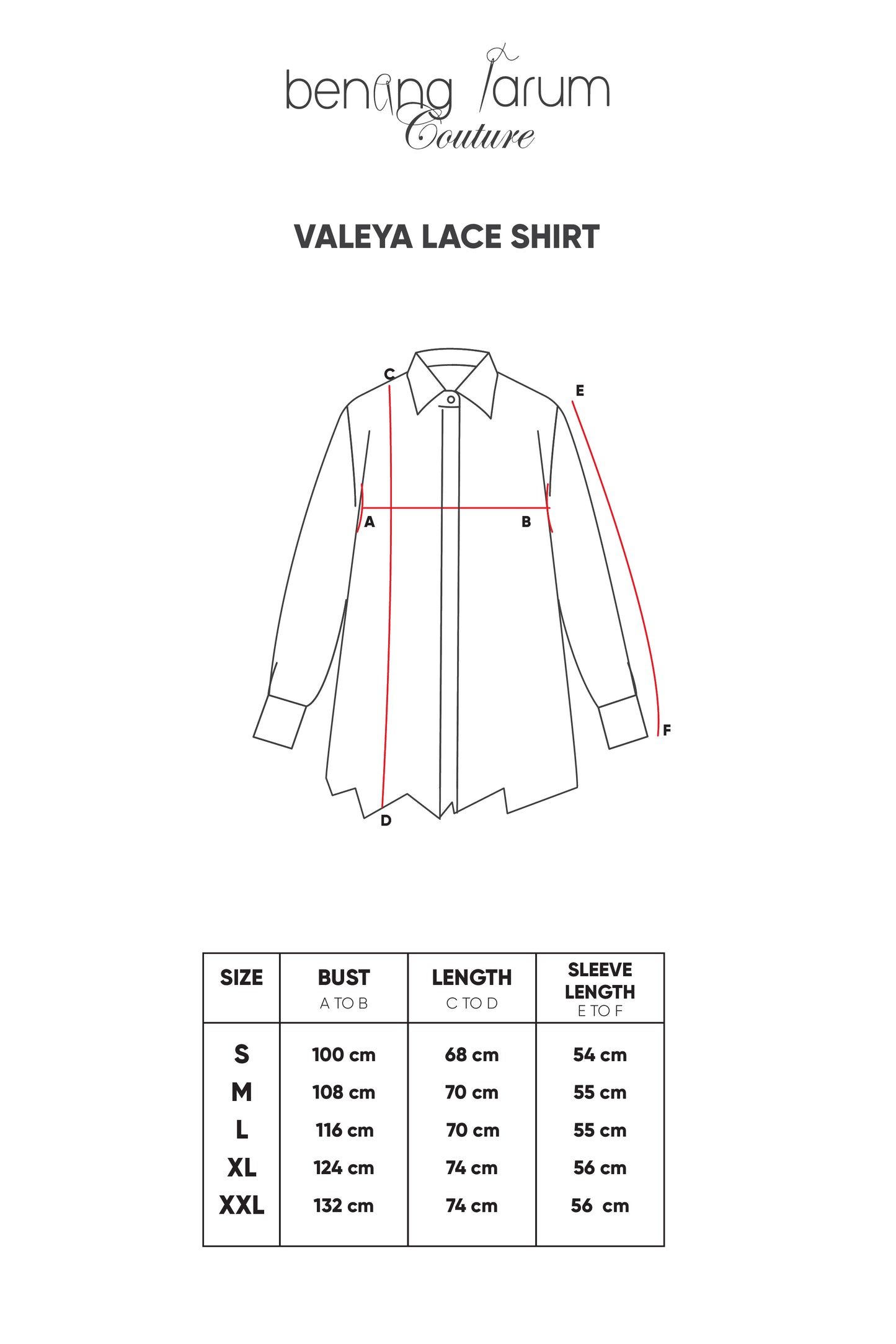 Valeya Lace Shirt - Blue