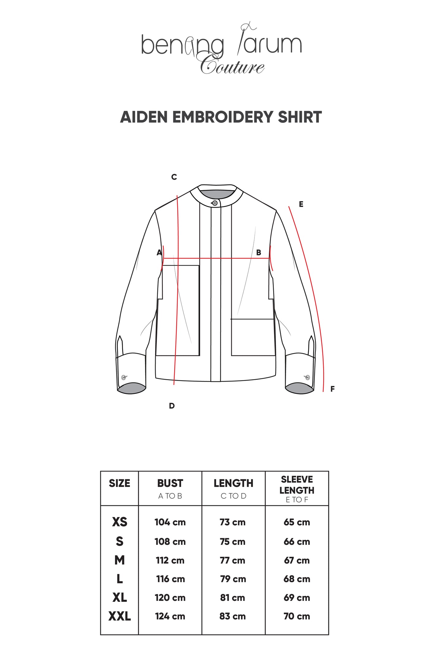 Aiden Embroidery Shirt