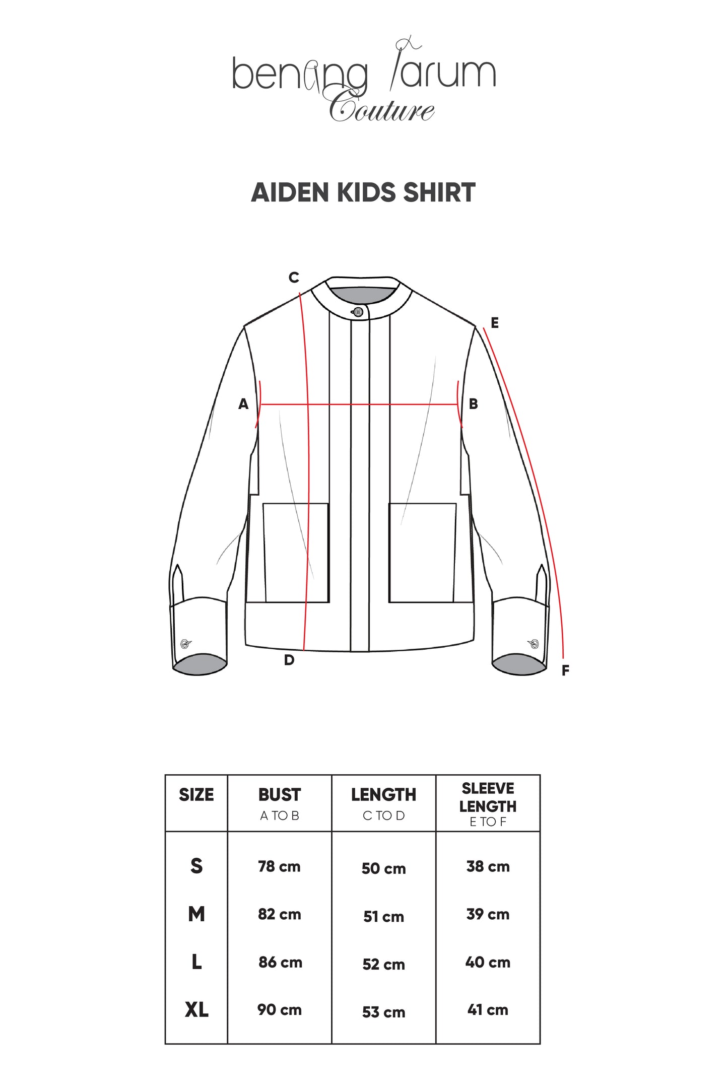 Aiden Kids Shirt - Cream