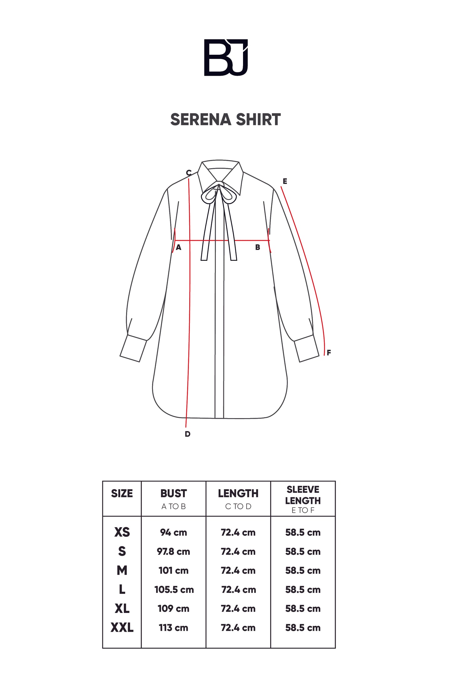 Serena Shirt - Black