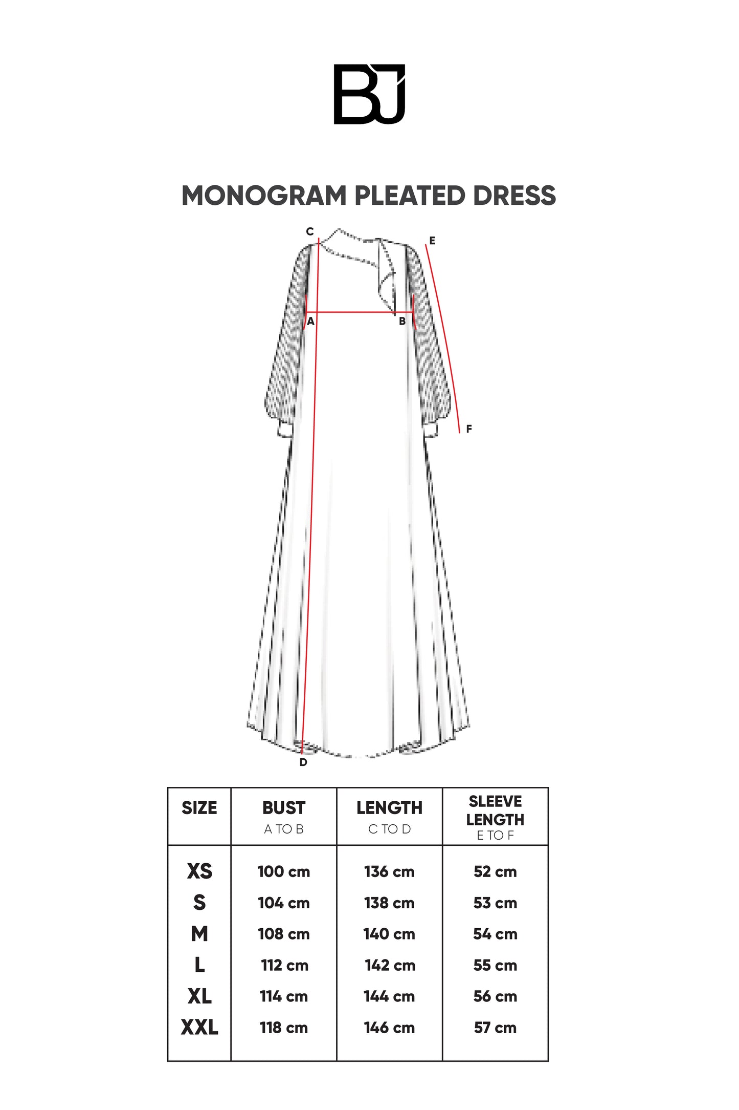 Monogram Pleated Dress - Blue