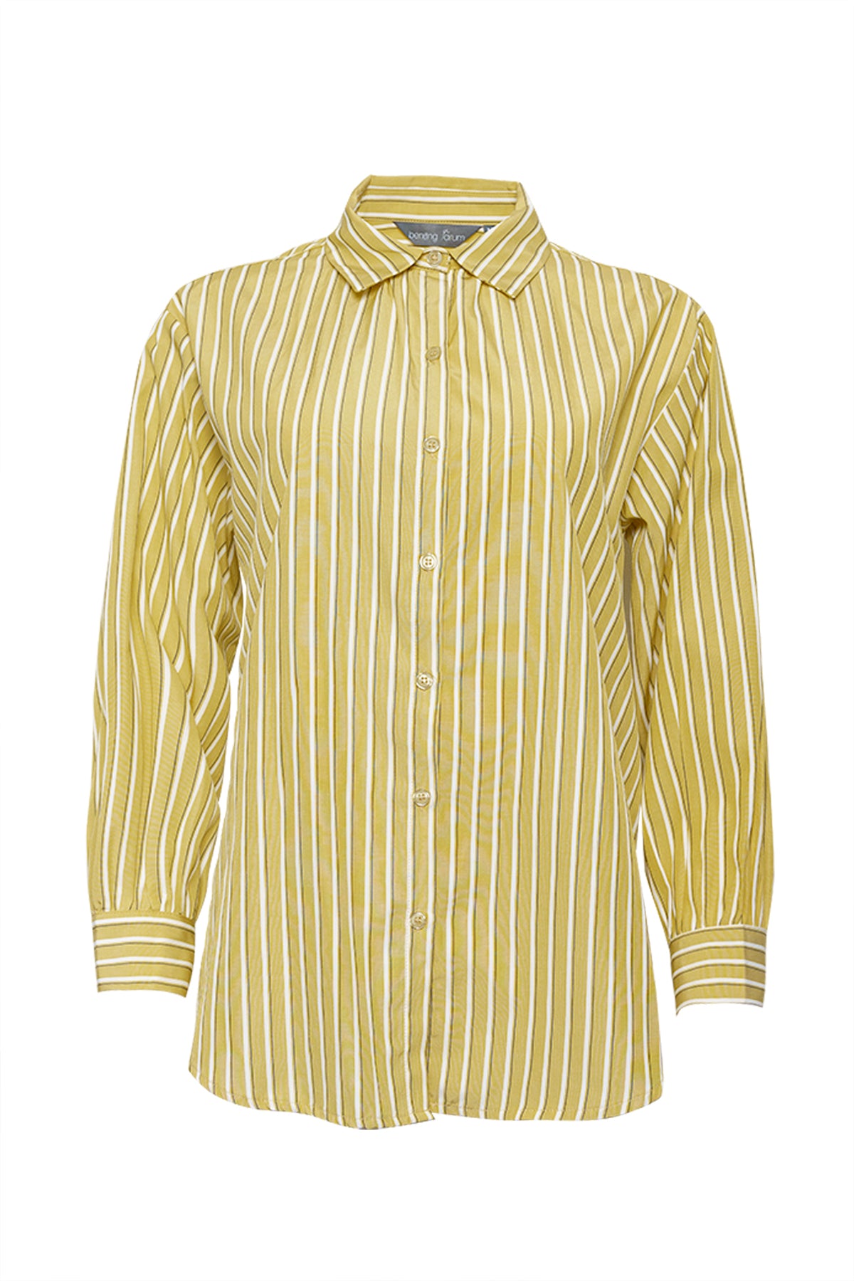 Firana Stripe Shirt - Yellow – Buttonscarves
